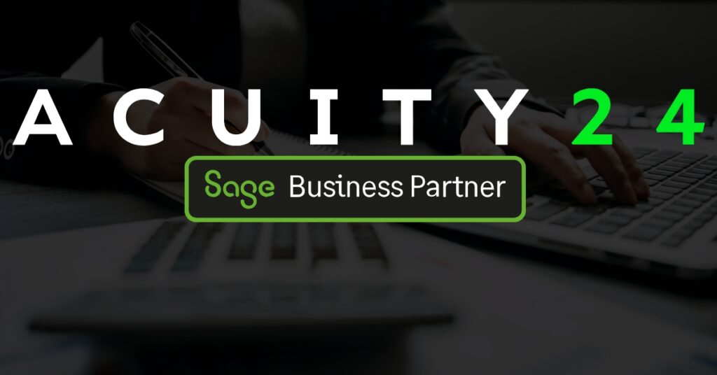 SAGE INTACCT AND SAGE X3 WITH ACUITY24