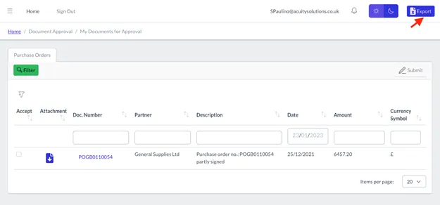 Acuity Portal Release Highlights R1 2023 4 Picture6 x3 portal at Acuity24 Sage Intacct Partners