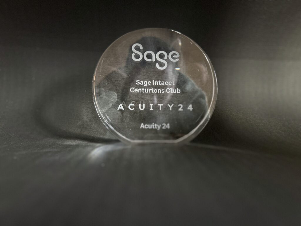 A Triple Celebration for Acuity24 with Three Prestigious Sage Awards! 4 Acuity24 Centurions Club Sage Award
