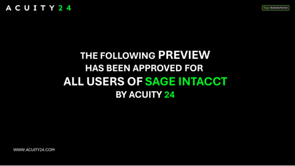 image at Acuity24 Sage Intacct Partners