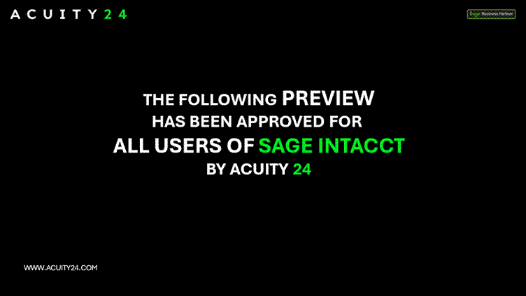 image 4 at Acuity24 Sage Intacct Partners